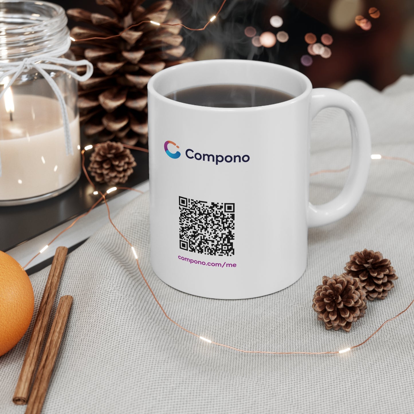 "The Evaluator" Ceramic Coffee Cup (330ml/11oz)