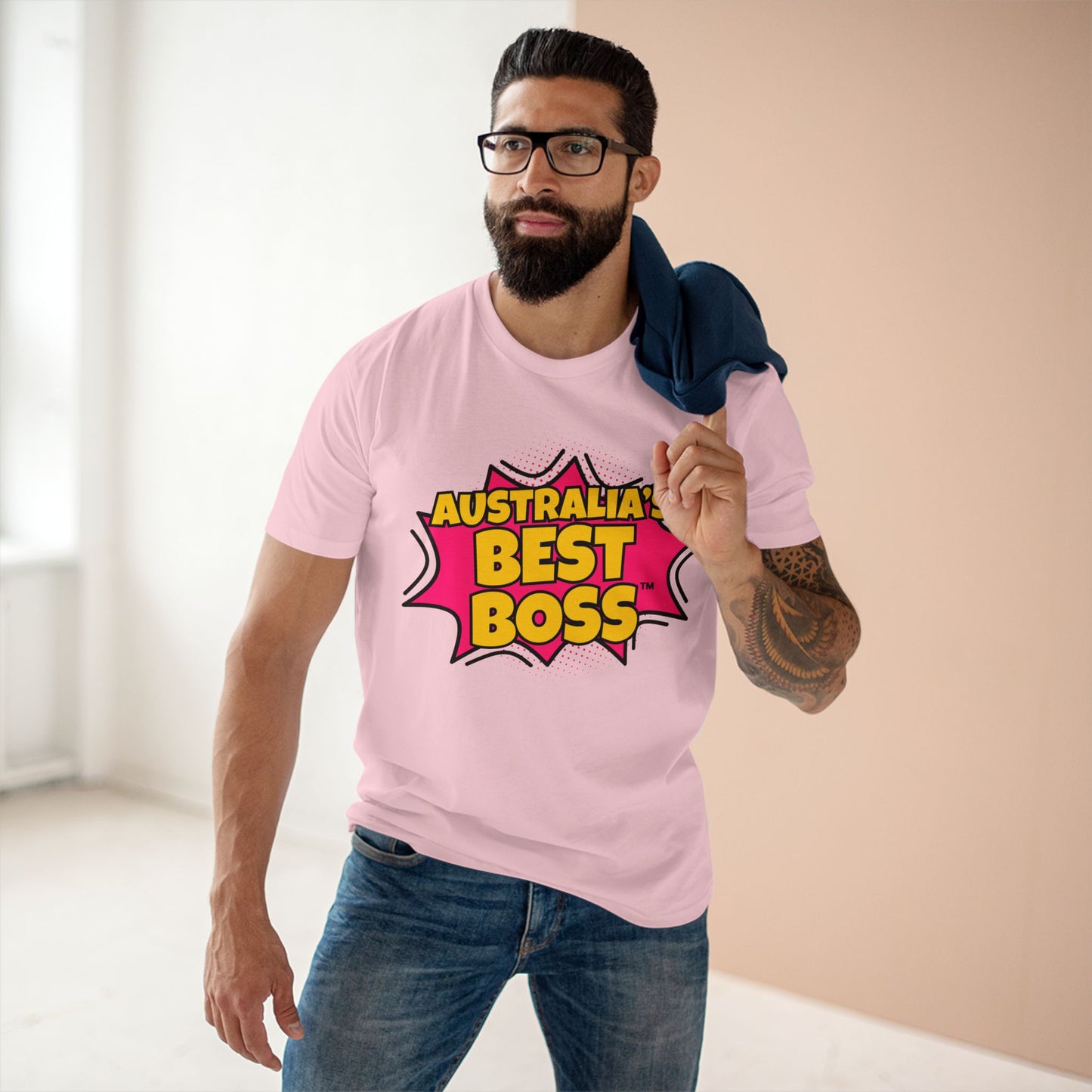 Australia's Best Boss Tee, Funny Gift for Boss Day, Casual Office Wear, Unisex T-Shirt, Birthday Gift for Employers, Fun Work Apparel